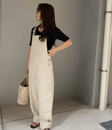 DOUX ARCHIVES 린넨 오버롤