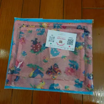 LOVERARY BY FEILER 메쉬 파우치 대 중 세트