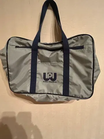 WORLD PEGASUS 그레이 토트백