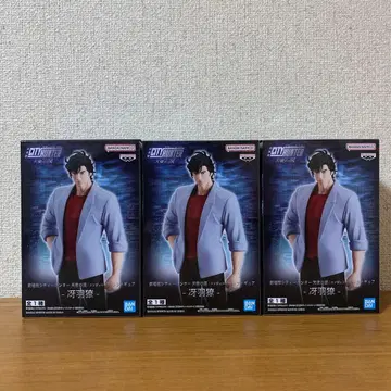 극장판 시티 헌터 천사의 눈물 사에바 료 피규어 3개 세트