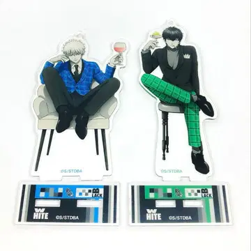 은혼 아크릴 스탠드 흑백 수트 ver 사카타 긴토키 히지카타 토시로