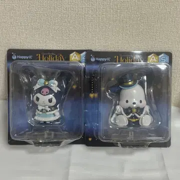 산리오 홀리데이 컬렉션 A상 쿠로미 포차코 세트