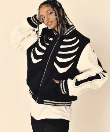 [ SURGERY ] bone cutting varsity jacket
