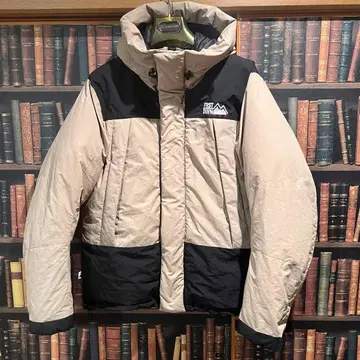 FIRST DOWN XL 다운 자켓 베이지/블랙