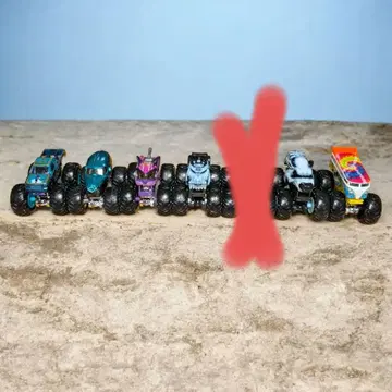 몬스터 트럭 6대 세트
