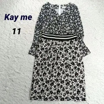 컨디션 최상 케이미 카슈쿨 원피스 11 플라워 프린트