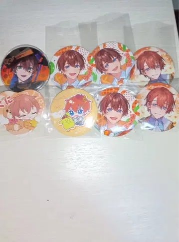 스타폴라 쿠니 캔뱃지 8개 세트