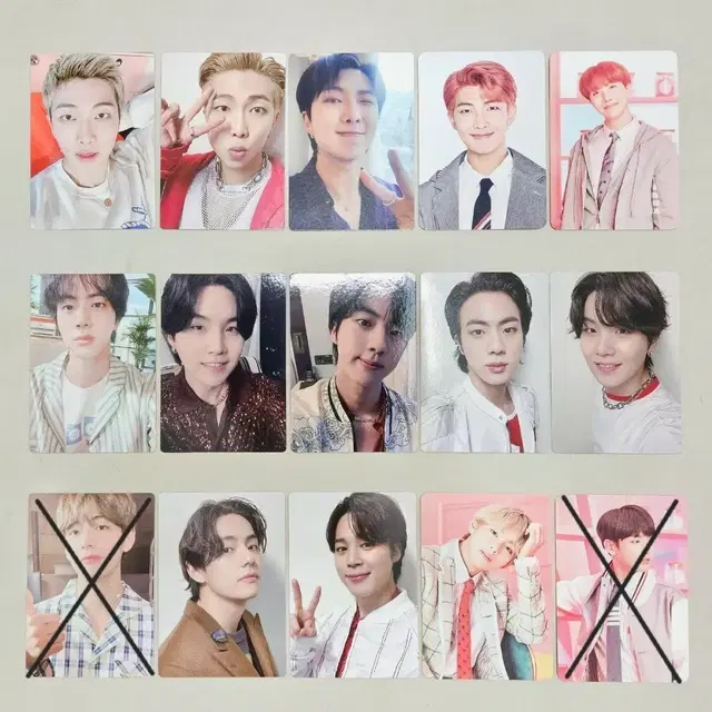 머치박스 머스터4 6 7 9 10 포카 남준 석진 윤기 호석 지민 태형