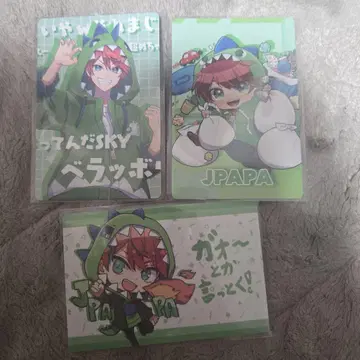 컬러풀 피치 쟈파파 트레이딩 카드 전시회 뮤지엄 카라피치