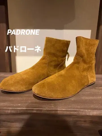 PADRONE 파드로네 AND A 콜라보 스웨이드 부츠 일본제 26cm