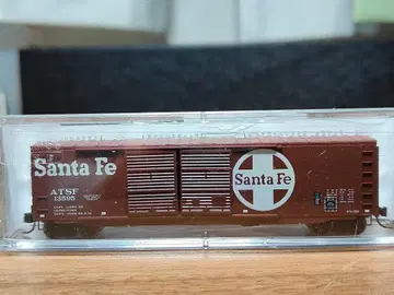 N 게이지 micro-trains 50ft box car AT&SF