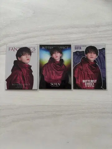 FANTASTICS 나카지마 소우타 LIVE 2025 포토 카드 시크릿