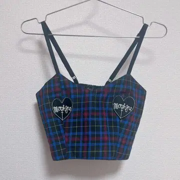 Morph8ne 모르핀 셋업 체크 무늬 S 사이즈