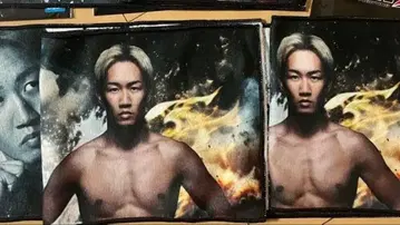 RIZIN 1번 복권 아사쿠라 미쿠루 타월 2장 세트