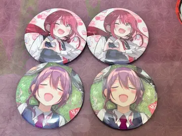 배드걸 애니메이션화 기념 원화전 캔뱃지 미즈토리 아토리 4점