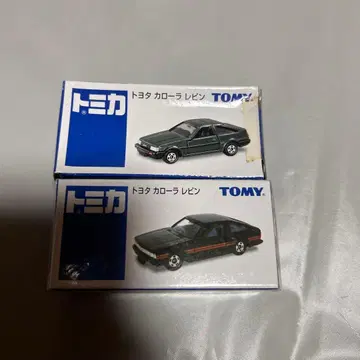 [레어] 타카라토미 토미카 도요타 코롤라 레빈 2종 세트 미사용 새상품