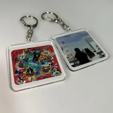 네구세. 재킷 사진 아크릴 키링