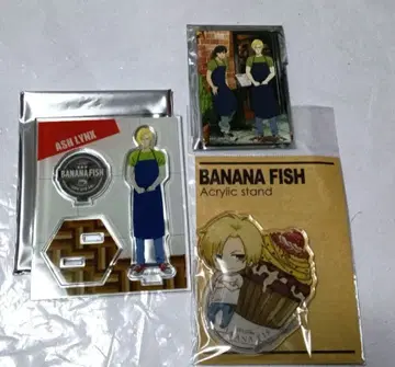 BANANA FISH cafe&bar 아크릴 스탠드 캔뱃지