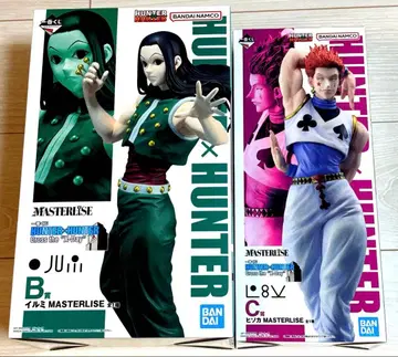 HUNTER x HUNTER 제일복권 B상 이르미 + C상 히소카 피규어