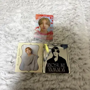 오늘 한정 가격! 야마다 료스케 클리어 카드 스티커 세트