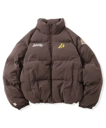 That's life NBA Lakers 다운 자켓 브라운