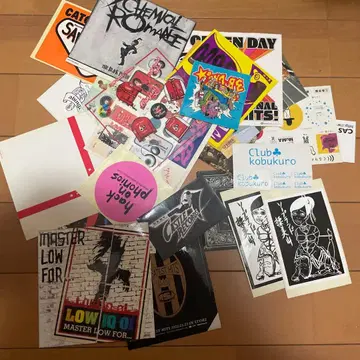 뮤지션 아티스트 계열 스티커 묶음 판매 레어 포함