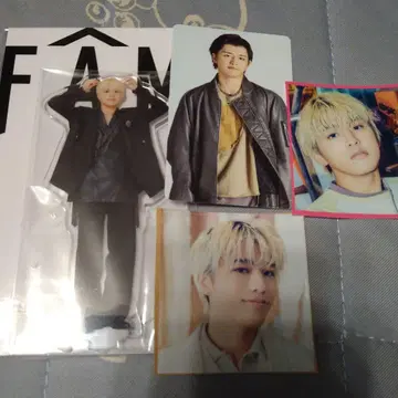 타임리스 시노즈카 다이키 아크릴 스탠드 & 미니 씰 2장 & 카드 세트