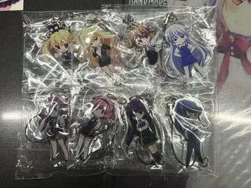 그리자이아 C92 아크릴 키링 8종류 연결 체인