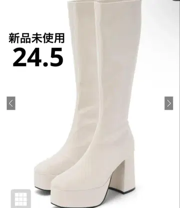 울트라 스트레치 청키힐 롱 부츠[gd1494]