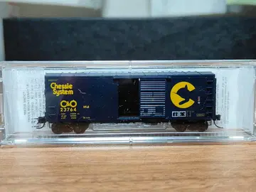 N 게이지 micro-trains 40ft box car C&O
