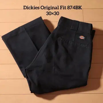 2벌 세트 Dickies 874 오리지널 핏 W30 W28 블랙