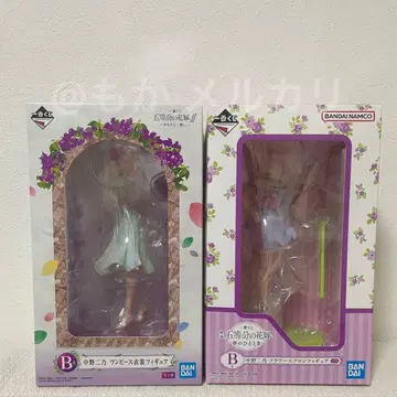 미개봉 제일복권 5등분의 신부 나카노 니노 피규어 2세트