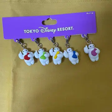 베이맥스 참 5개 세트 디즈니 리조트 한정판 새상품