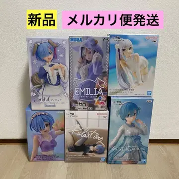[12/16까지의 한정 가격] 새상품 피규어 렘 에밀리아 묶음 판매