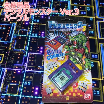 디지털 몬스터 Ver.3 버전 3 퍼플 BANDAI 초대