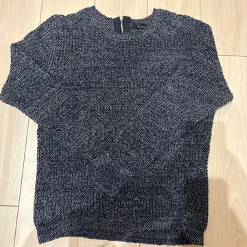 [ 새상품급 ] 7-I Dconcept. 네이비 긴팔 니트 스웨터