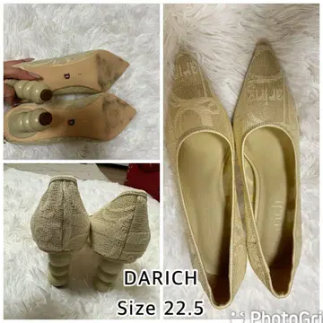 DARICH 뜨개질 디자인 펌프스 22.5