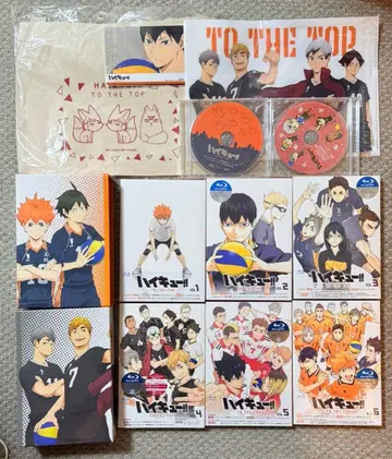 하이큐!! TO THE TOP Blu-ray 전 6권 세트 특전 포함