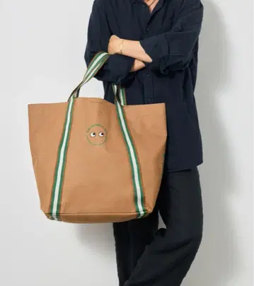 홀푸드 마켓 x 안야 힌드마치 에코백 라지 L