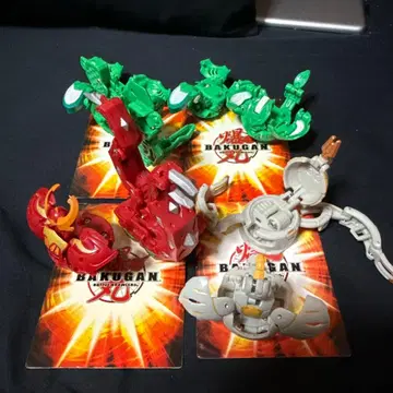 바쿠간  배틀용 완구 세트 8개 세트