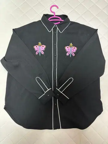 죠죠 스톤 오션 jouetie 백 레이스업 셔츠