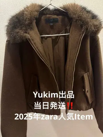 ZARA 퍼 코트