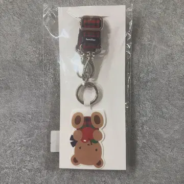 [ 새상품 ] 파밀리아 숄더 스트랩 빨간색 계열 파밀리아 체크