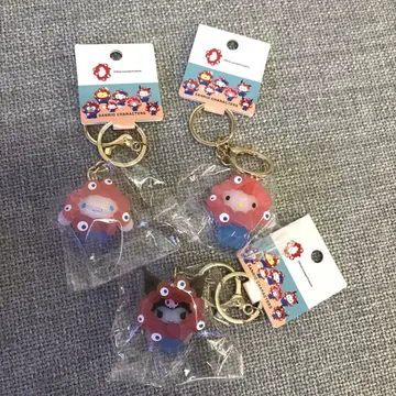 산리오 미야쿠미야쿠 클리어 키링