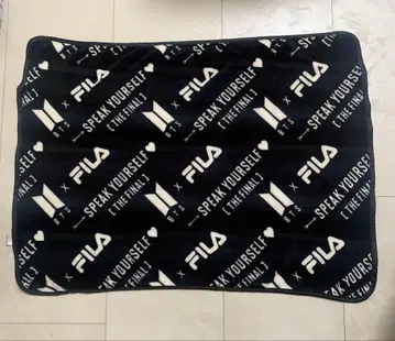 BTSxFILA 콜라보 담요