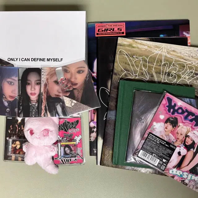 에스파 cdp +젤냥이 + 개봉앨범 (일괄)