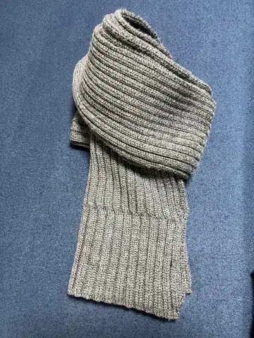 질 샌더 캐시미어 리브 머플러