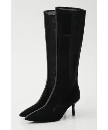 [ 택 포함 새상품 ] rienda 메쉬 롱 부츠