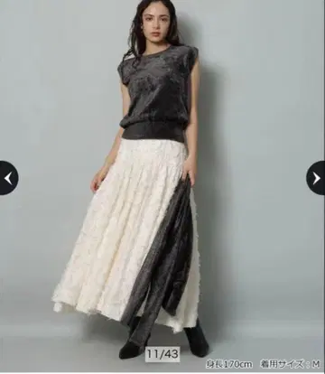 Arpege story 벨로아 노스 리 니트 2024AW