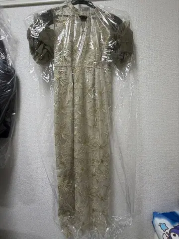 Kana 튤 슬리브 포멀 드레스 라이트 그린